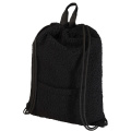 Bear GRS-recycelter Sherpa Sportbeutel 9 L, Tiefschwarz
