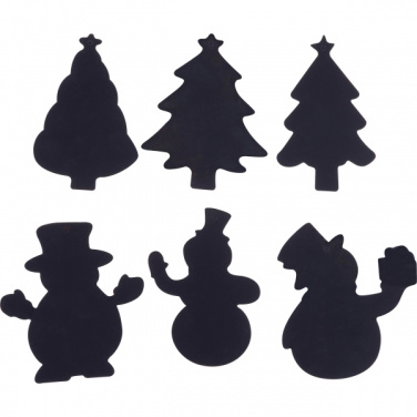 Logotrade Werbeartikel das Foto: Rubbel-Weihnachtsornamente SÜDPOL