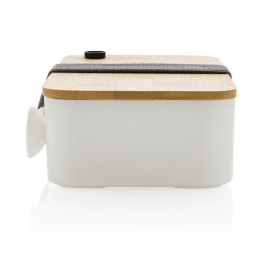 Logotrade Werbeartikel das Foto: RCS RPP Lunchbox mit Bambusdeckel