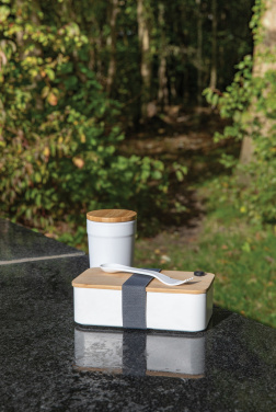 Logotrade Logogeschenke das Foto: RCS RPP Lunchbox mit Bambusdeckel