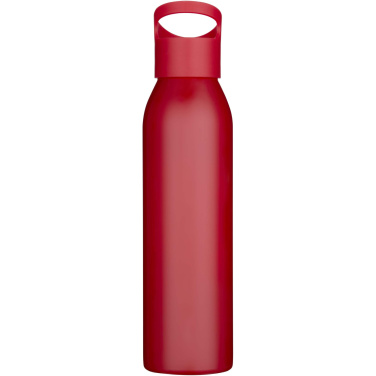 Logotrade Firmengeschenke das Foto: Sky 650 ml RCS-zertifizierte, einwandige Trinkflasche aus recyceltem Edelstahl