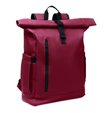 Logotrade Werbegeschenke das Foto: Rolltop-Rucksack 600D RPET