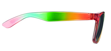 Logotrade Werbegeschenke das Foto: Regenbogen Sonnenbrille UV400