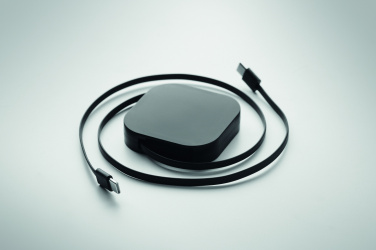 Logotrade werbemittel das Foto: Einziehbares Ladekabel 100W