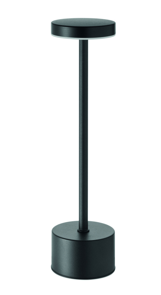 Logotrade werbemittel das Foto: USB-Tischlampe aus Aluminium