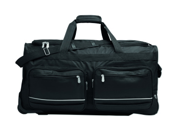 Logotrade Firmengeschenke das Foto: Reisetaschen-Trolley 600D RPET
