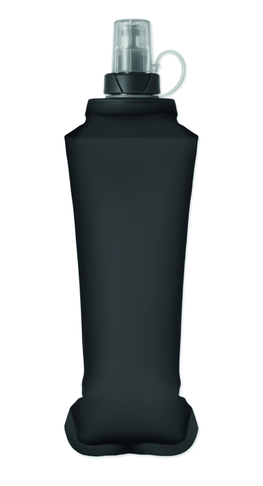 Logotrade Logogeschenke das Foto: Faltbare Wasserflasche 500ml