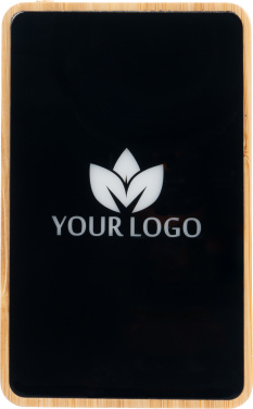 Logotrade Werbegeschenke das Foto: Powerbank 5000 mAh mit beleuchtetem Logo