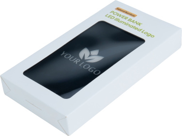Logotrade werbemittel das Foto: Powerbank 5000 mAh mit beleuchtetem Logo