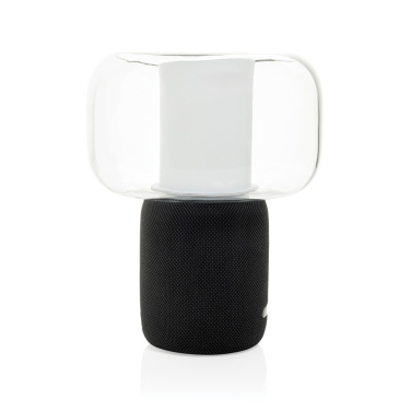 Logotrade Firmengeschenke das Foto: Lux 10W Lautsprecherlampe aus RCS recyceltem Kunststoff