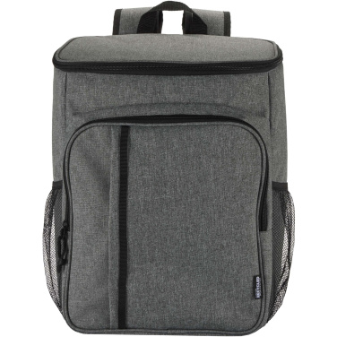 Logotrade Geschäftsgeschenke das Foto: Tundra GRS recycelter Picknickkühlrucksack mit Besteckset 20L