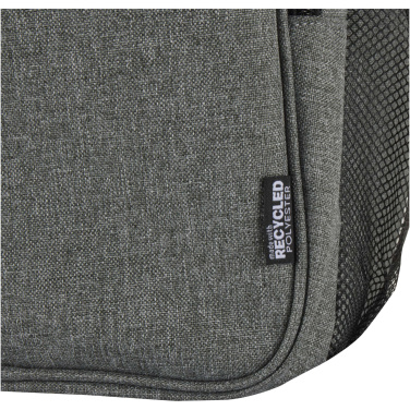 Logotrade Geschäftsgeschenke das Foto: Tundra GRS recycelter Picknickkühlrucksack mit Besteckset 20L