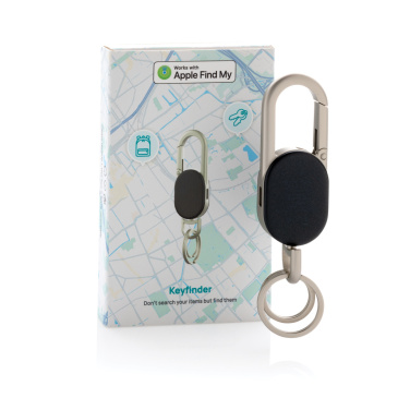 Logotrade Werbegeschenke das Foto: Keyfinder Dual Schlüsselanhänger mit weltweiter Ortung