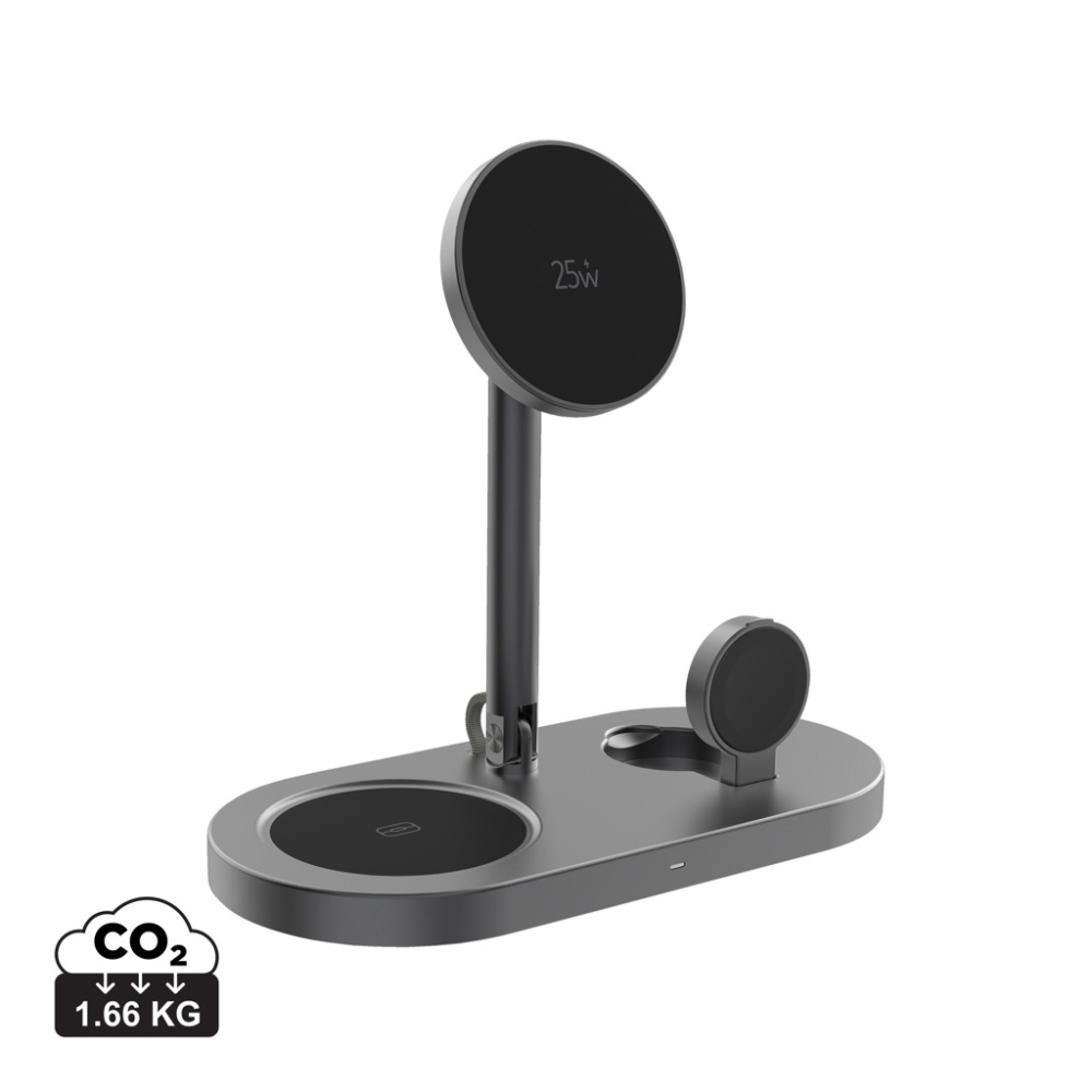 Logotrade Firmengeschenke das Foto: Quantum Ultra-Fast RCS 25W magnetischer Desk-Charger