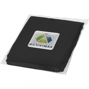 Logo trade advertising products picture of: Ziva disposable rain poncho with storage pouch