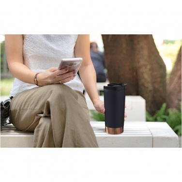 Logo trade promotional products image of: Peeta 500 ml copper vacuum insulated tumbler