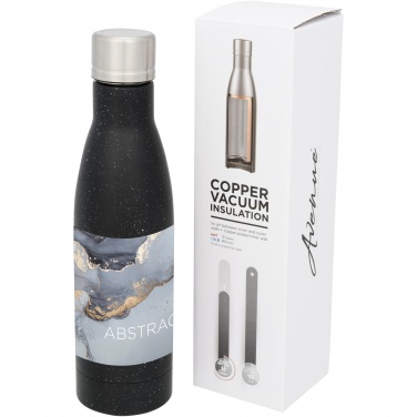 Logo trade promotional giveaway photo of: Vasa 500 ml speckled copper vacuum insulated bottle
