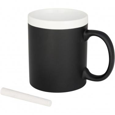 Logotrade promotional giveaway image of: Chalk-write 330 ml ceramic mug