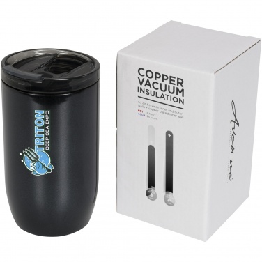 Logo trade corporate gifts image of: Copper vacuum insulated tumbler Lagom 380 ml
