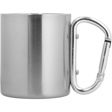 Logotrade corporate gift image of: Alps 200 ml insulated mug with carabiner