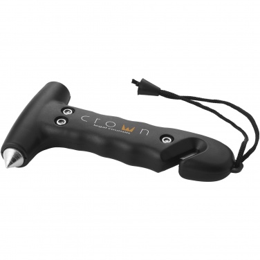 Logo trade promotional giveaways image of: Pitlane emergency hammer