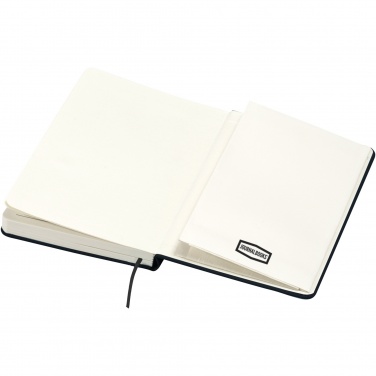 Logo trade promotional giveaways picture of: Executive A4 hard cover notebook
