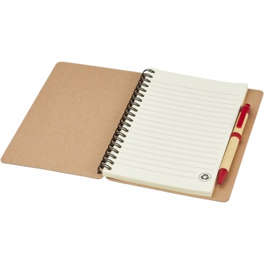 Logotrade promotional merchandise image of: Priestly recycled notebook with pen