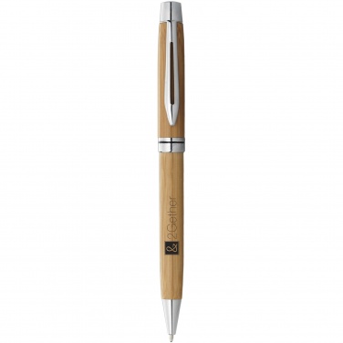Logo trade corporate gift photo of: Jakarta bamboo ballpoint pen