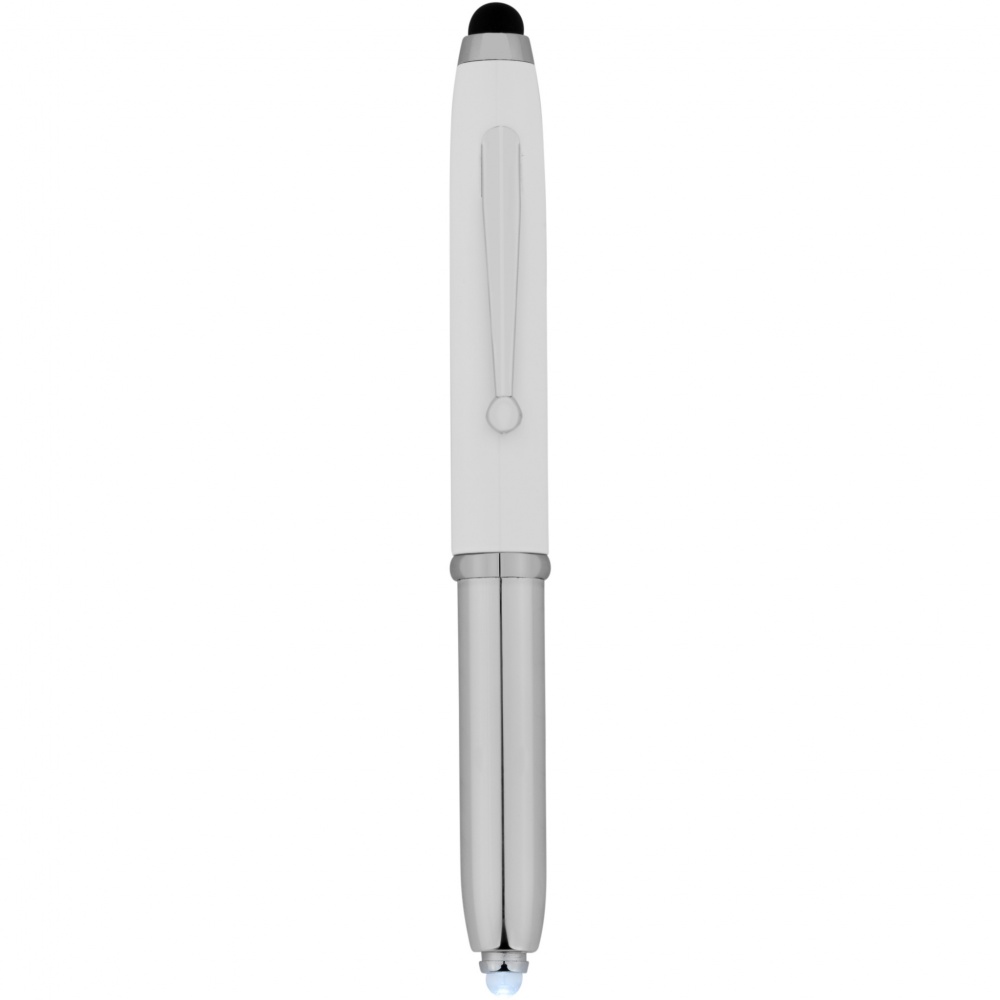 Logotrade promotional product picture of: Xenon stylus ballpoint pen with LED light