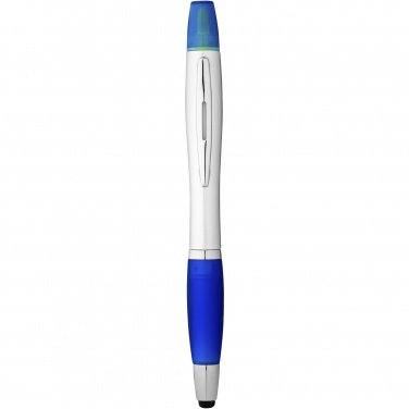 Logotrade promotional product picture of: Nash stylus ballpoint pen and highlighter