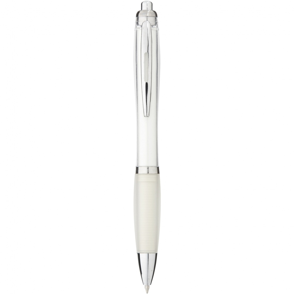 Logotrade corporate gift image of: Nash ballpoint pen coloured barrel and grip
