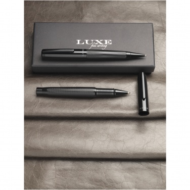 Logo trade promotional products image of: Gloss duo pen gift set