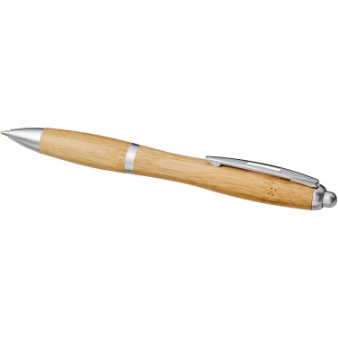 Logotrade promotional product picture of: Nash bamboo ballpoint pen