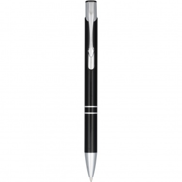 Logotrade promotional giveaways photo of: Moneta anodized aluminium click ballpoint pen