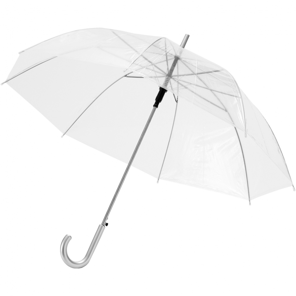 Logo trade promotional giveaways picture of: Kate 23" transparent auto open umbrella