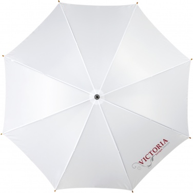 Logotrade promotional product image of: Kyle 23" auto open umbrella wooden shaft and handle