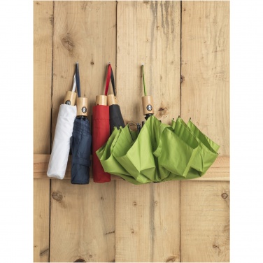 Logotrade business gift image of: Bo 21" foldable auto open/close recycled PET umbrella