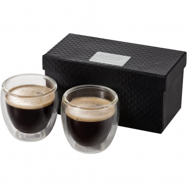 Logotrade promotional giveaways photo of: Boda 2-piece glass espresso cup set