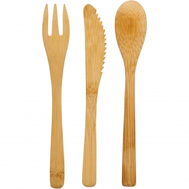 Logotrade business gifts photo of: Celuk bamboo cutlery set