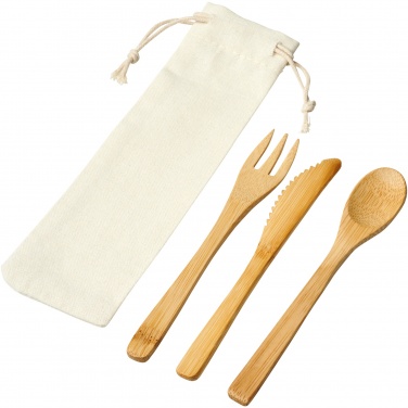 Logotrade promotional merchandise image of: Celuk bamboo cutlery set