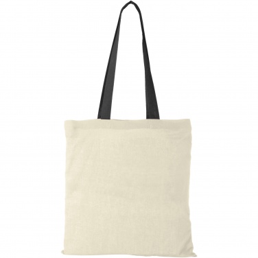 Logotrade promotional gift picture of: Nevada 100 g/m² cotton tote bag coloured handles 7L
