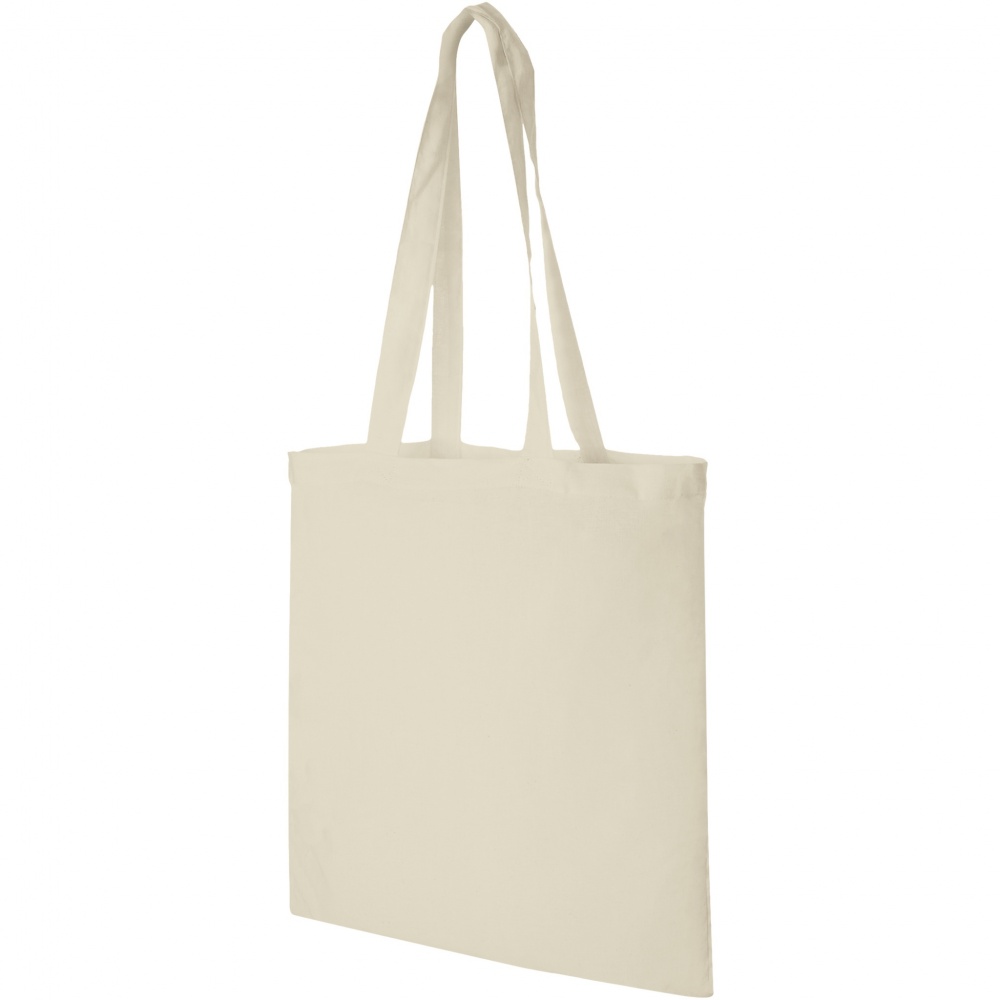 Logo trade corporate gift photo of: Madras 140 g/m² cotton tote bag 7L