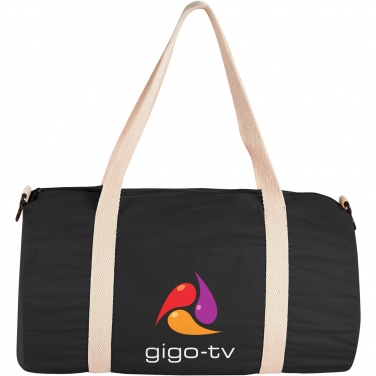 Logotrade advertising product image of: Cochichuate cotton barrel duffel bag 25L