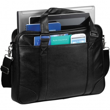Logo trade promotional giveaway photo of: Oxford 15.6" slim laptop briefcase 5L