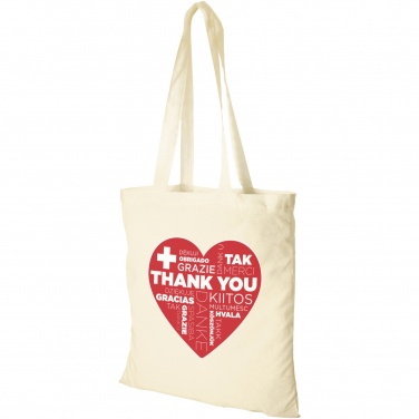 Logotrade advertising products photo of: Peru 180 g/m² cotton tote bag 7L