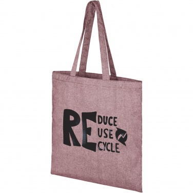 Logo trade business gifts image of: Pheebs 150 g/m² recycled tote bag 7L