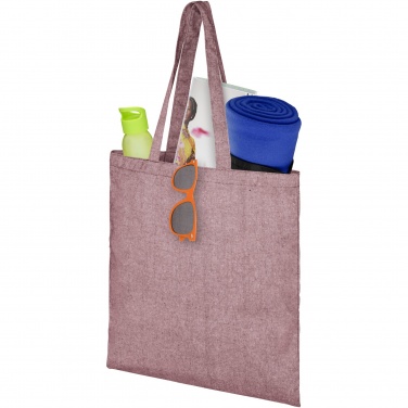 Logo trade business gift photo of: Pheebs 150 g/m² recycled tote bag 7L