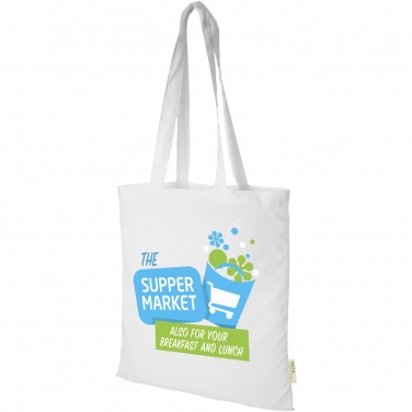 Logo trade corporate gifts picture of: Orissa 100 g/m² organic cotton tote bag 7L