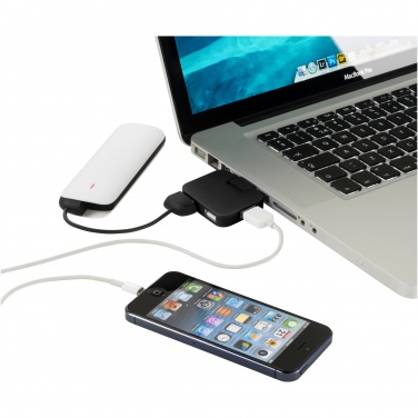 Logo trade corporate gifts picture of: Gaia 4-port USB hub