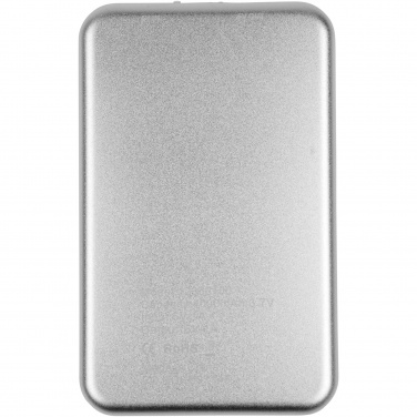 Logo trade corporate gifts image of: Bask 4000 mAh solar power bank